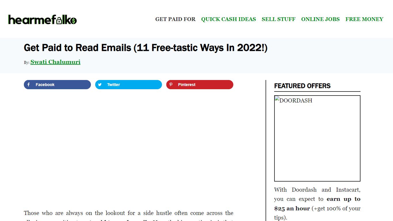 Get Paid to Read Emails (11 Free-tastic Ways In 2022!) - HearMeFolks